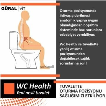 Güralvit Wc Health Alaturka Sağlık Klozeti