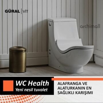 Güralvit Wc Health Alaturka Sağlık Klozeti