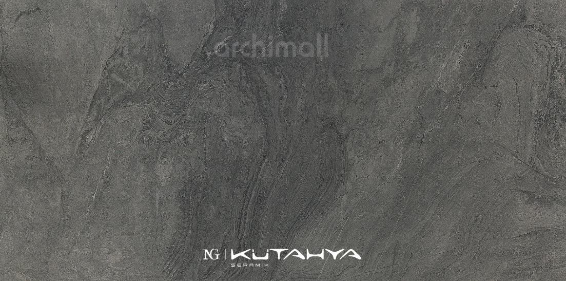 Kütahya 60x120 Atlantis Antrasit Parlak Nano