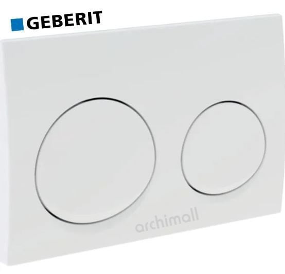 Geberit Alpha 20 Beyaz Kumanda Paneli Beyaz