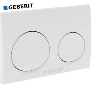 Geberit Alpha 20 Beyaz Kumanda Paneli Beyaz