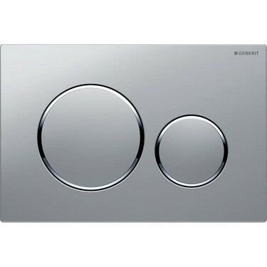 Geberit Sigma 20 Kumanda Kapağı Mat Krom-Parlak-Mat Krom