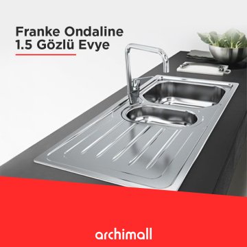 Franke Ondaline OLX 651 Evye Sağ Damlalıklı
