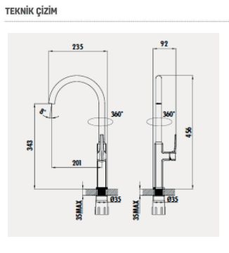 Creavit Slope Evye Bataryası SP8502