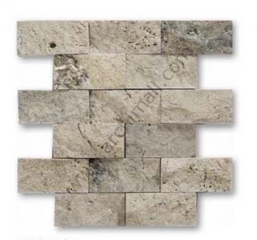 Delta Doğaltaş Tropica 48x100 mm Patlatma Mozaik