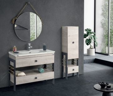 Badella Meloni 100 V1 Banyo Dolabı