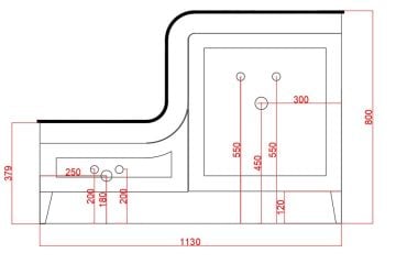 UBM Banyo Lotus Abdest Lavabosu