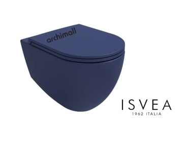 İsvea Banyo infinity Asma Klozet Seti İsvea Mavisi
