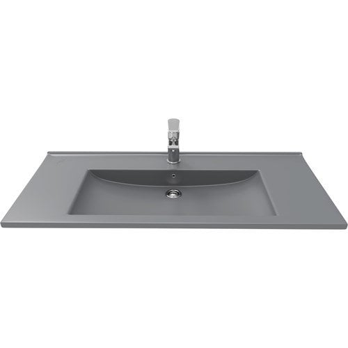 45*100 Mat Antrasit Etajerli Lavabo SU100.60000