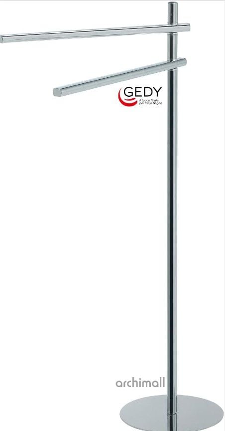 Gedy Circe Ayaklı Havluluk Krom