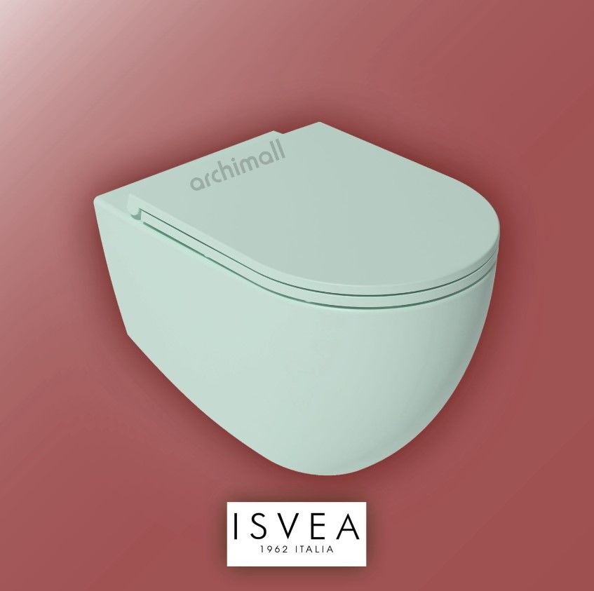 İsvea Banyo İnfinity Asma Klozet Seti Mint