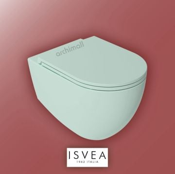 İsvea Banyo İnfinity Asma Klozet Seti Mint