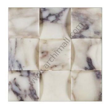 Delta Doğaltaş Farah Violet Mozaik 95x95 mm