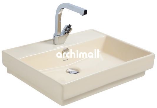 Kastra GM 60x46cm Gömme Lavabo  Mat Vanilya