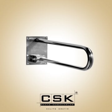 Csk Banyo Engelli Mafsallı Hareketli Tutunma Barı 304 Kalite Paslanmaz Çelik BE3000