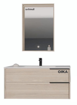 Orka Noventa 120 cm Asma Banyo Dolabı