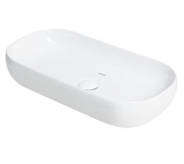 Niv 70x37cm Tezgahüstü Lavabo Beyaz