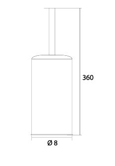 Csk Banyo Eko Klozet Fırçası 430 Kalite KS2913