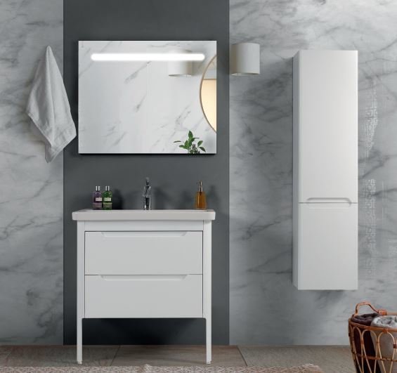 Badella Snow 80 V1 Banyo Dolabı