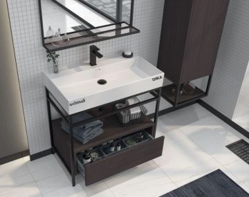 Orka Vegas 80 cm Banyo Dolabı
