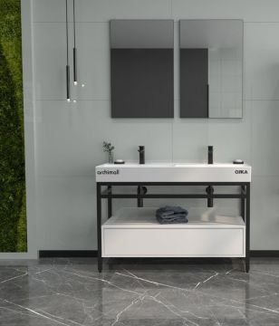 Orka Vegas 120 cm Asma Banyo Dolabı