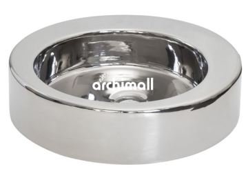 Merga48cm Tezgahüstü Lavabo Platin