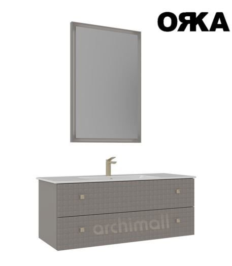 Orka Lipari 120 cm Asma Banyo Dolabı