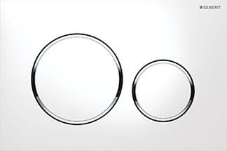 Geberit Sigma 20 Kumanda Kapağı Beyaz-Parlak-Beyaz