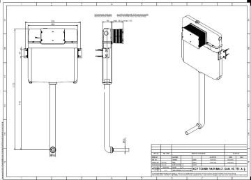 Serel Smooth Helataşı Gömme Rezervuar