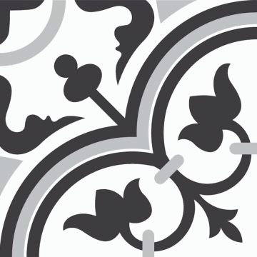 Seramiksan Endülüs Gri Çini Seramik 20X20