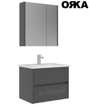 Orka Arno 65 cm Çekmeceli Asma Banyo Dolabı