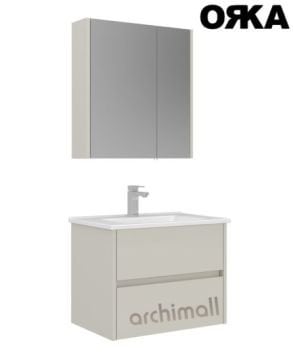 Orka Arno 65 cm Çekmeceli Asma Banyo Dolabı