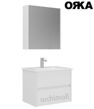 Orka Arno 65 cm Çekmeceli Asma Banyo Dolabı