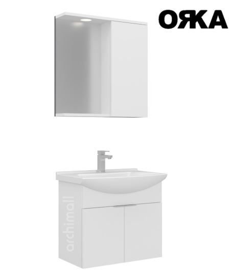 Orka Purus 65 cm Asma Banyo Dolabı