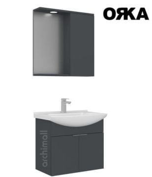 Orka Purus 65 cm Asma Banyo Dolabı