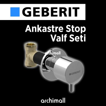 Geberit Ankastre Stop Valf 616.004.21.1