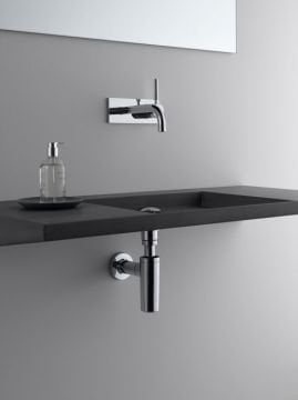 Geberit Lavabo Sifonu T Tipi Krom