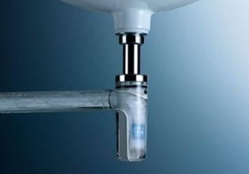 Geberit Lavabo Sifonu T Tipi Krom