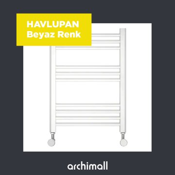 Havlupan Beyaz Renk 50x70 cm