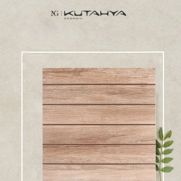 Kütahya Teras Ceviz 61x61