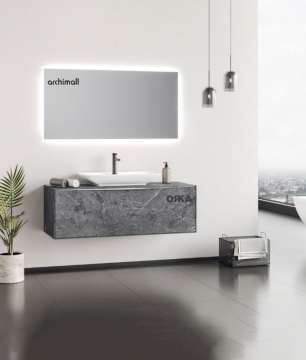 Orka Mono 100 cm Asma Banyo Dolabı