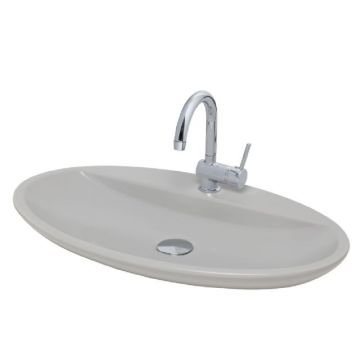 Sarin BD Mat Gri Tezgah Üstü Lavabo