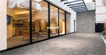Kütahya Arma Gri Parlak Nano 80x80 (1.28 m2 Fiyatı)