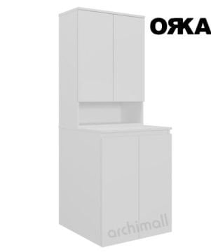 Orka Lume Çamaşır Makinesi Dolabı