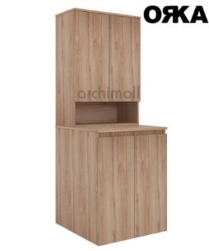 Orka Lume Çamaşır Makinesi Dolabı