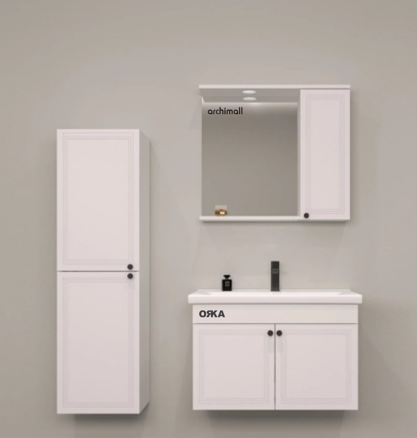 Orka Rio 80 cm Asma Banyo Dolabı