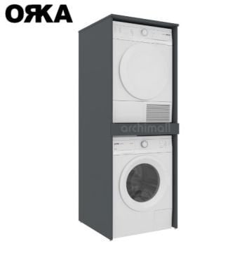 Orka Linfa Çamaşır ve Kurutma Makinesi Dolabı