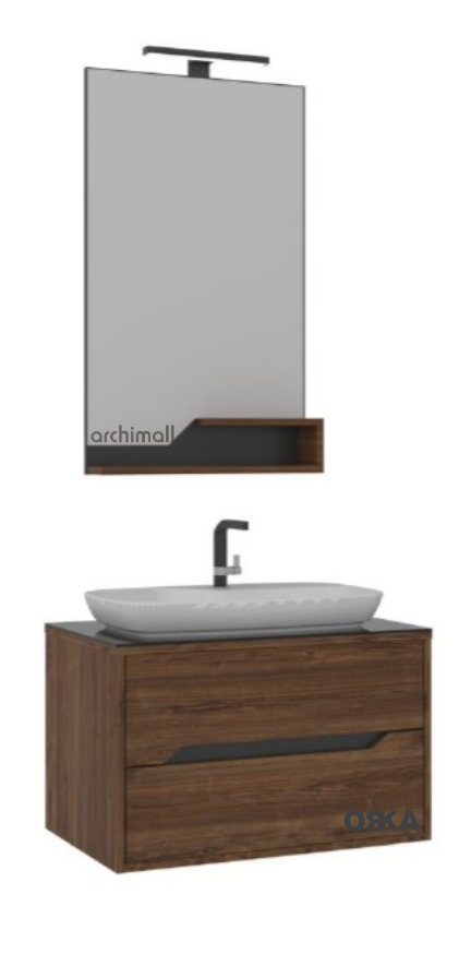Orka Galia 100 cm Asma Banyo Dolabı