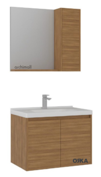 Orka Düden 60 cm Asma Banyo Dolabı