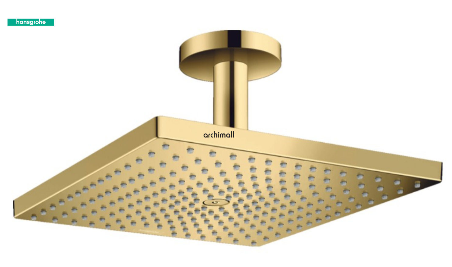 Hansgrohe Raindance E Parlak Altın Optik Tepe Tavan Bağlantısı İle 26250990